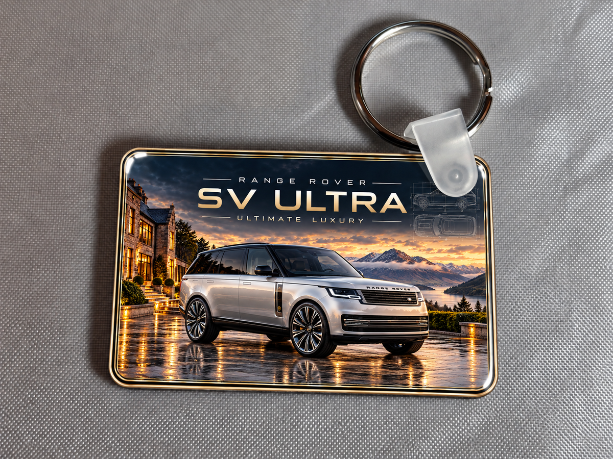 Range Rover SV Ultra keyring - 1 key ring - Free postage