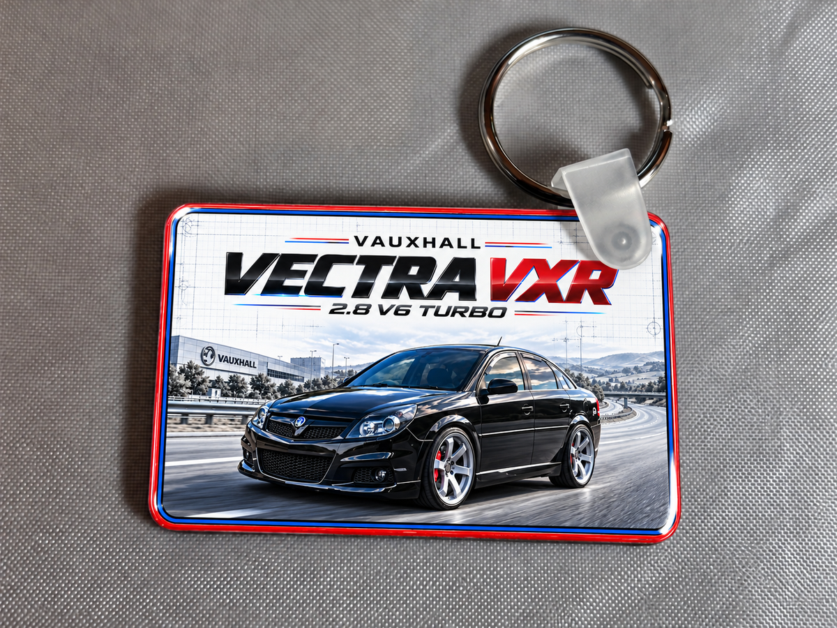 Vauxhall Vectra VXR keyring - 1 key ring - Free Postage