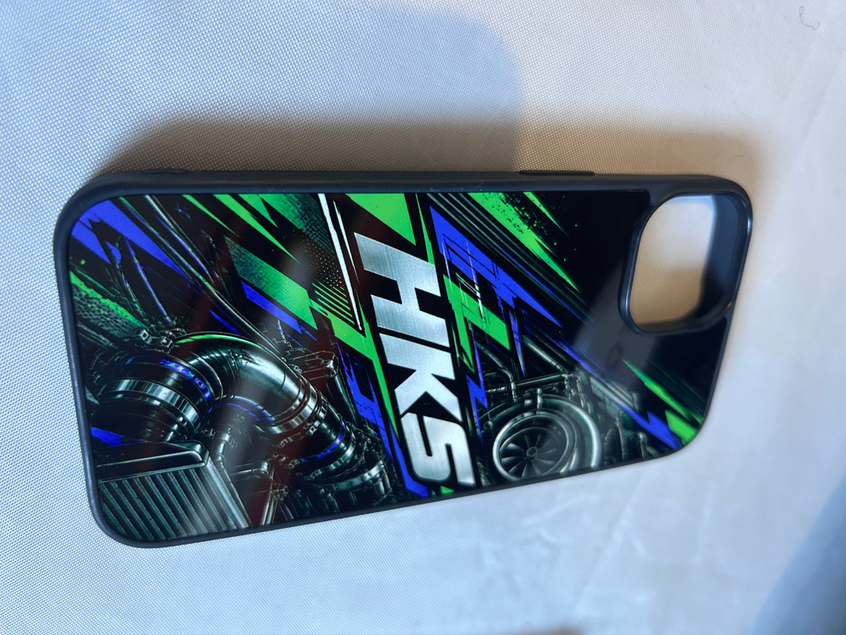 Iphone HKS Style custom printed phone case - Free Postage