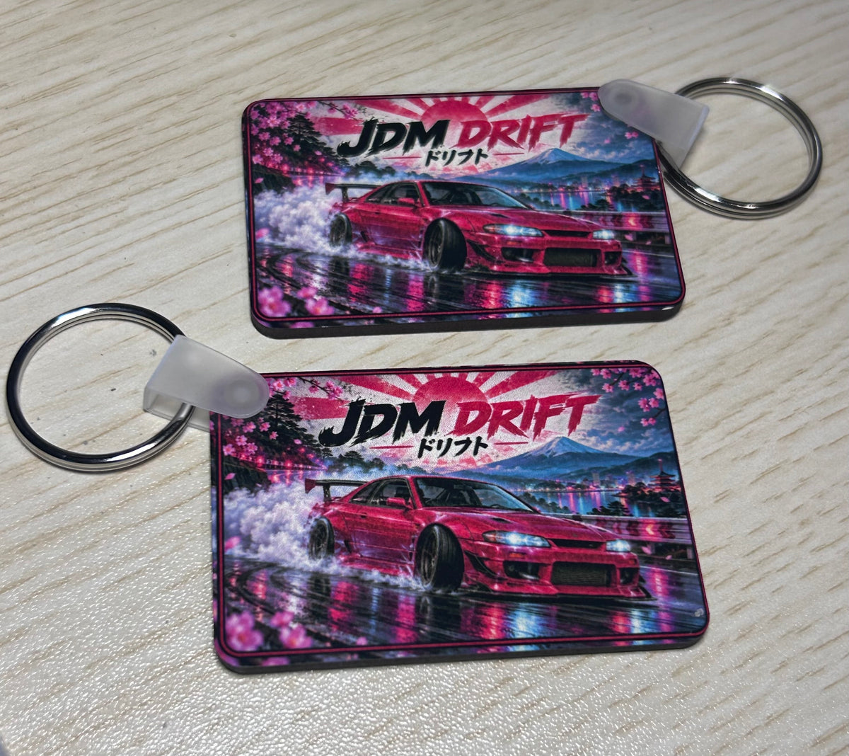 JDM Drift Keyring - 1 Keyring JDM Drift Car - Free Postage