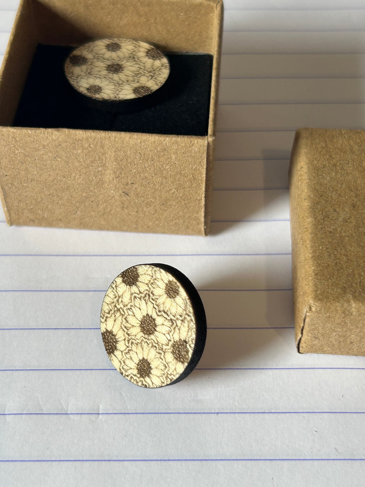 Sunflower Stud Earrings