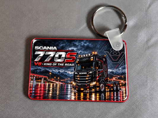 Scania 770S keyring - 1 key ring   - Free Postage