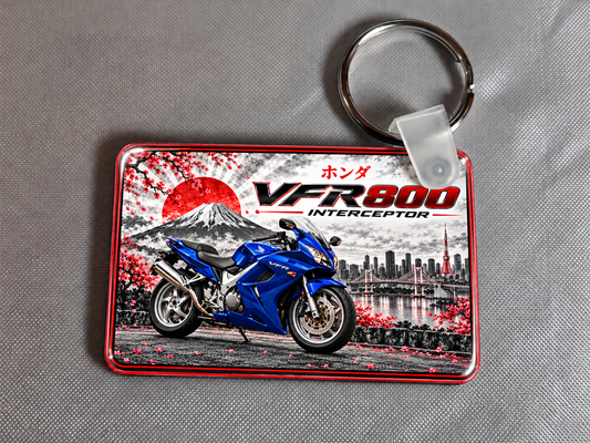 Honda VFR800  keyring - 1 key ring  - Free Postage