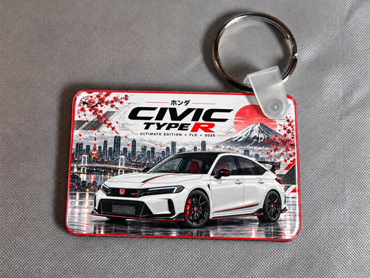 Honda Civic Type R Ultimate Edition  keyring - 1 key ring   - Free Postage