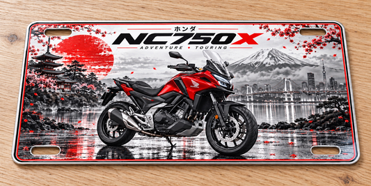 Honda NC750x  wall sign, glossy Printed show plate - Free Postage