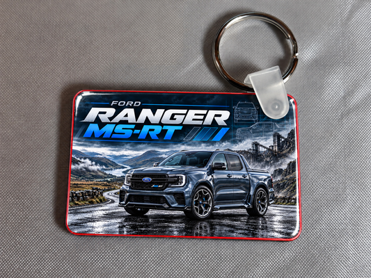 Ford Ranger MS-RT keyring - 1 key ring   - Free Postage