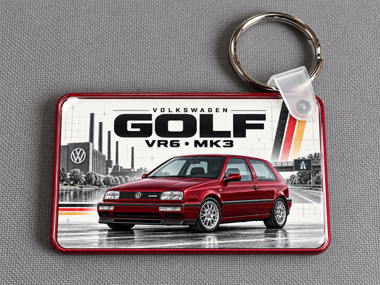 Volkswagen Golf VR6 Mk3   - 1 key ring  - Free postage