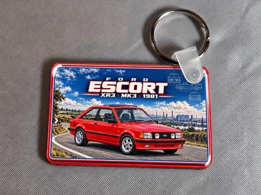 Ford escort XR3  - 1 key ring  - Free postage