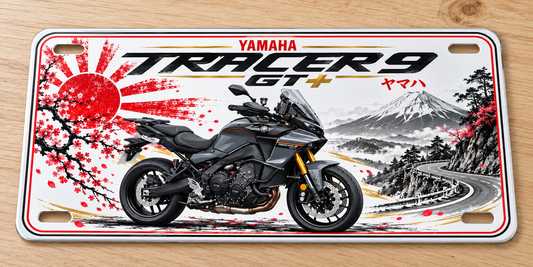 Yamaha Tracer  wall sign, glossy Printed show plate - Free Postage