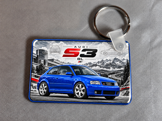 Audi S3  keyring - 1 key ring - Free Postage