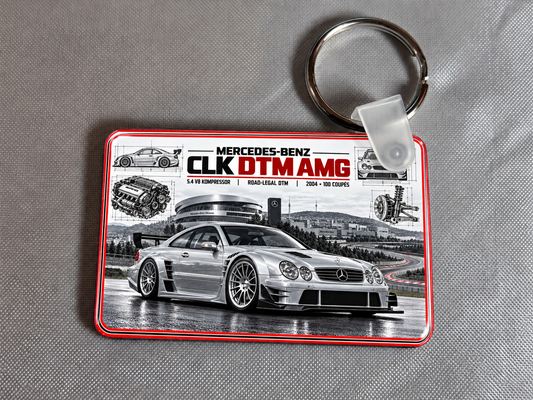 Mercedes-Benz CLK DTM AMG keyring - 1 key ring  - Free Postage