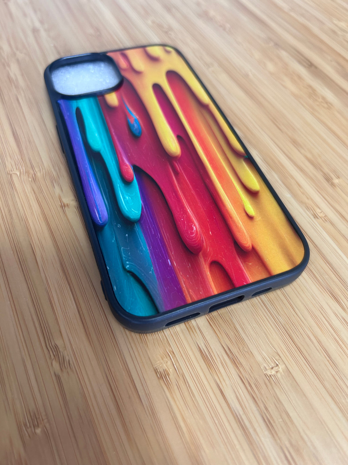 IPhone 14 paint drip  Phone Back Case Cover- Free postage