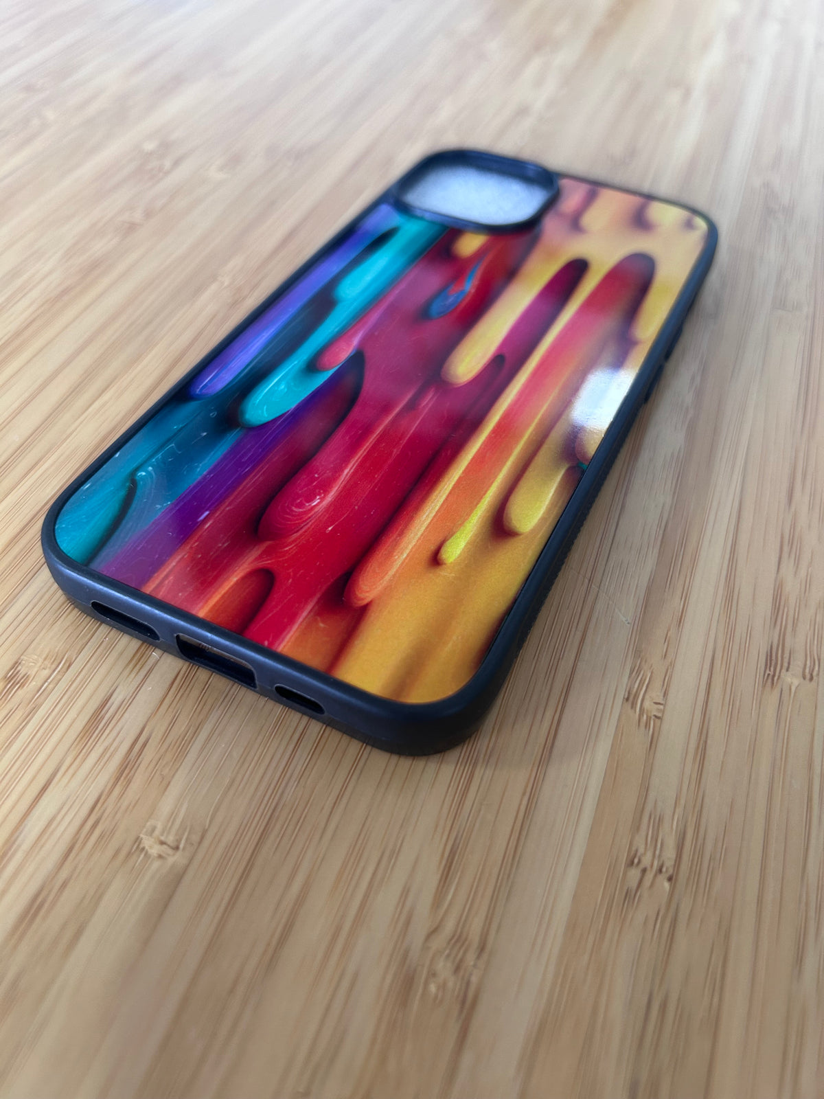 IPhone 14 paint drip  Phone Back Case Cover- Free postage