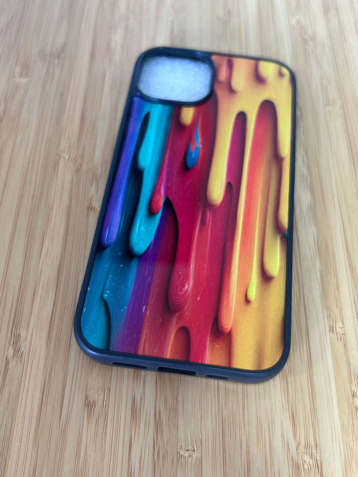 IPhone 14 paint drip  Phone Back Case Cover- Free postage