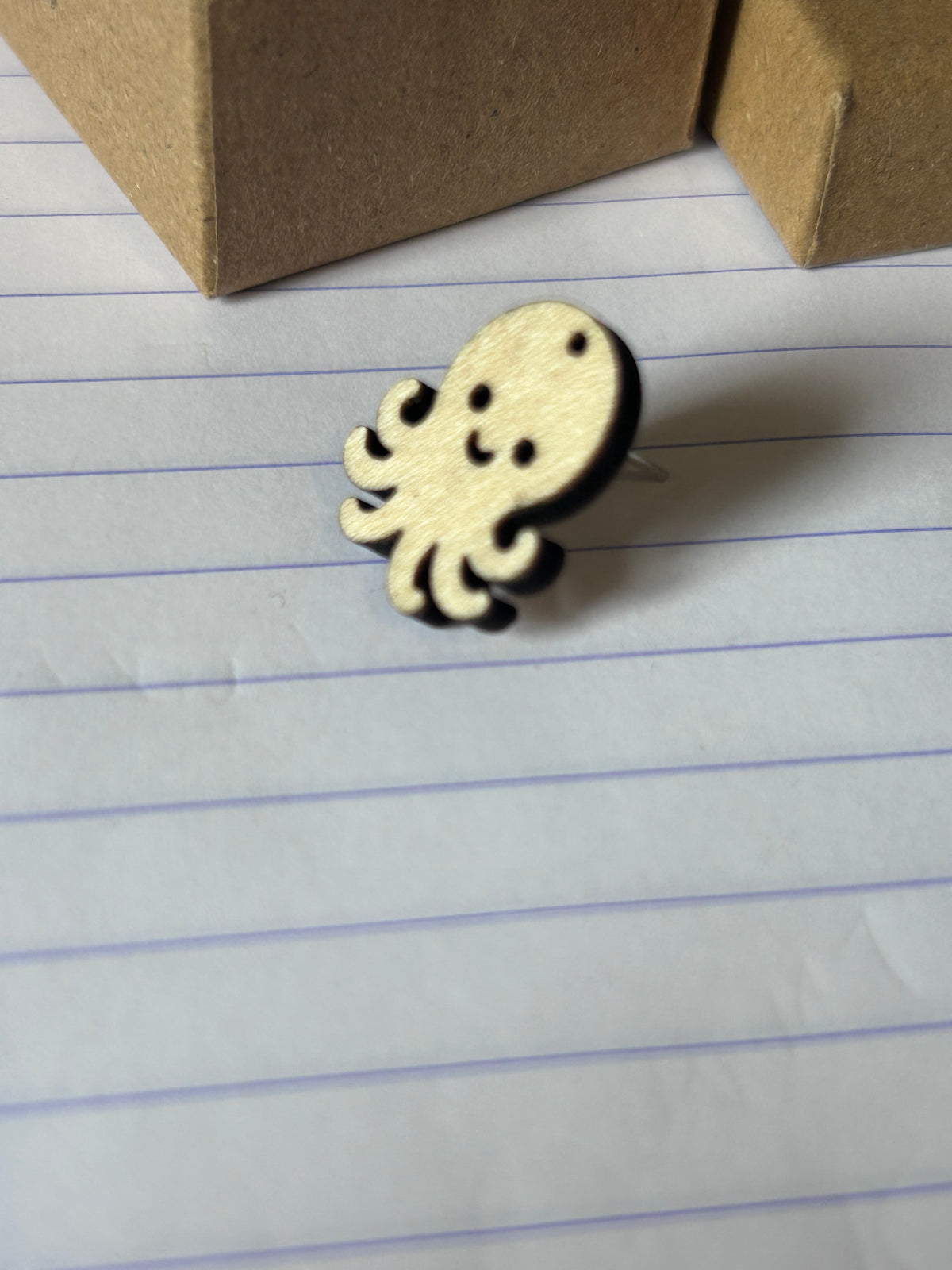 Octopus Stud Earrings