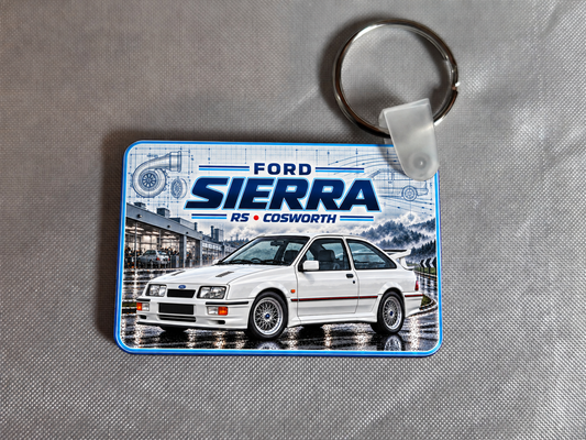 Ford  Sierra RS Cosworth keyring - 1 key ring